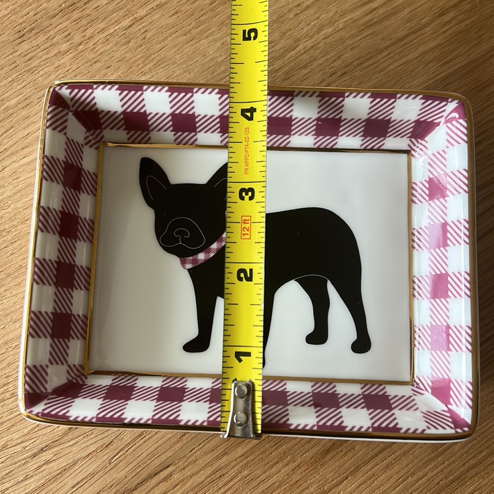 Frenchie trinket tray from Draper James - Picture 4 of 5